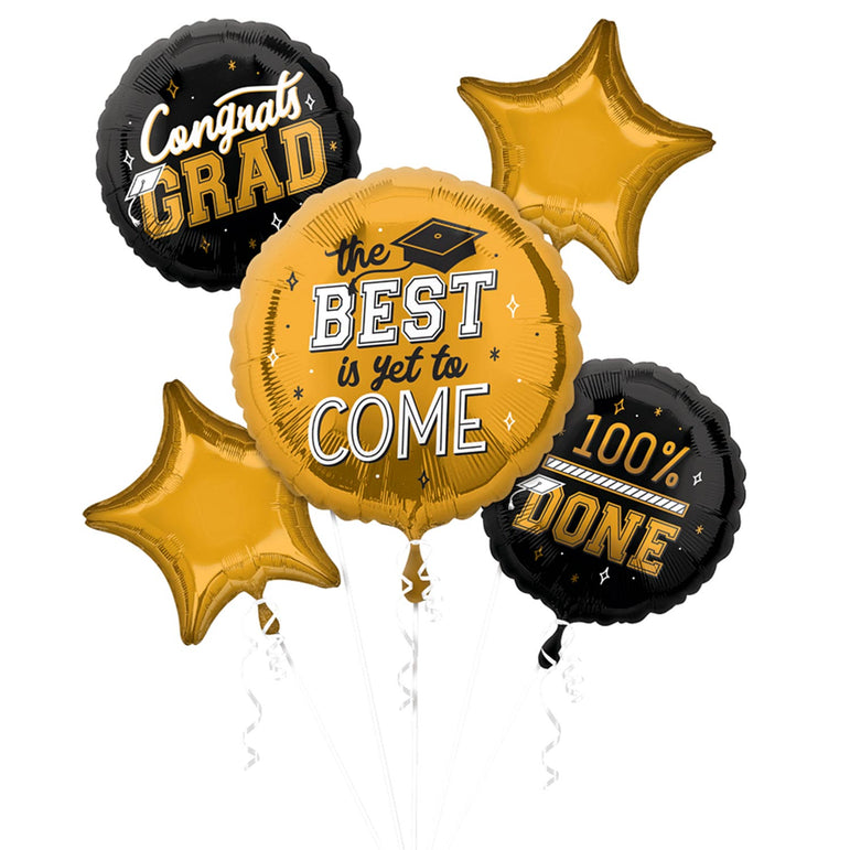 Best is Yet to Come Balloon Bouquet, 5pcs
