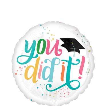 Follow Your Dreams You Did It Foil Balloon 45cm