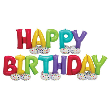 Happy Birthday Airloonz Foil Balloon