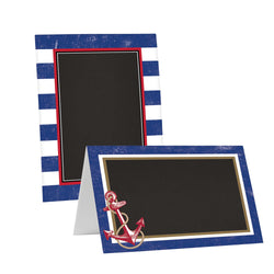 Nautical Tent Cards 8pcs