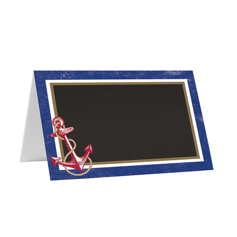 Nautical Tent Cards 8pcs