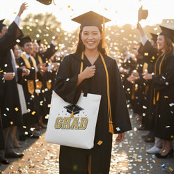 Graduation Autograph Fabric Tote Bag