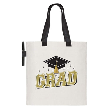 Graduation Autograph Fabric Tote Bag