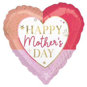 Colorful Mothers Day Jumbo Foil Balloon 28in