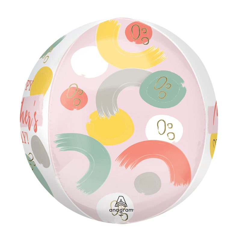 Happy Mothers Day Sketched Impressions Orbz Foil Balloon
