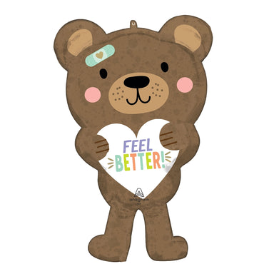 Feel Better Bear Supershape Foil Balloon