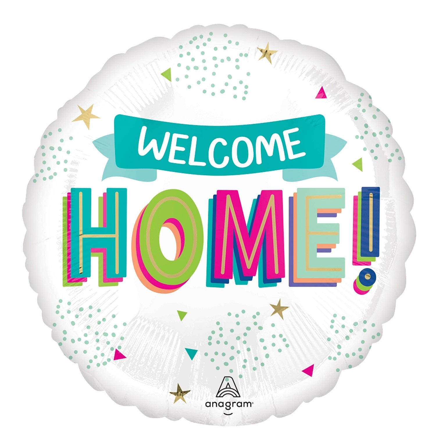 Welcome Come Home Foil Balloon 18in