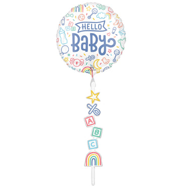 Hello Sweet Baby Shapes Airwalkers