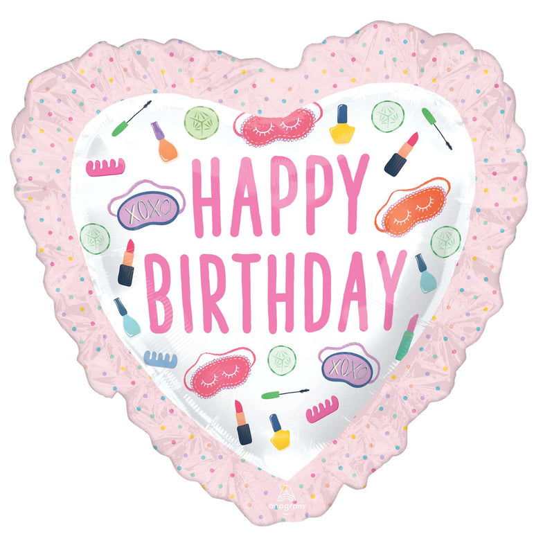 Spa Party Supershape Foil Balloon