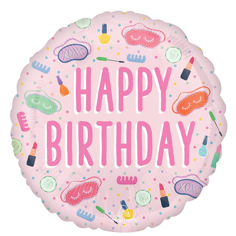 Spa Party Foil Balloon 18in