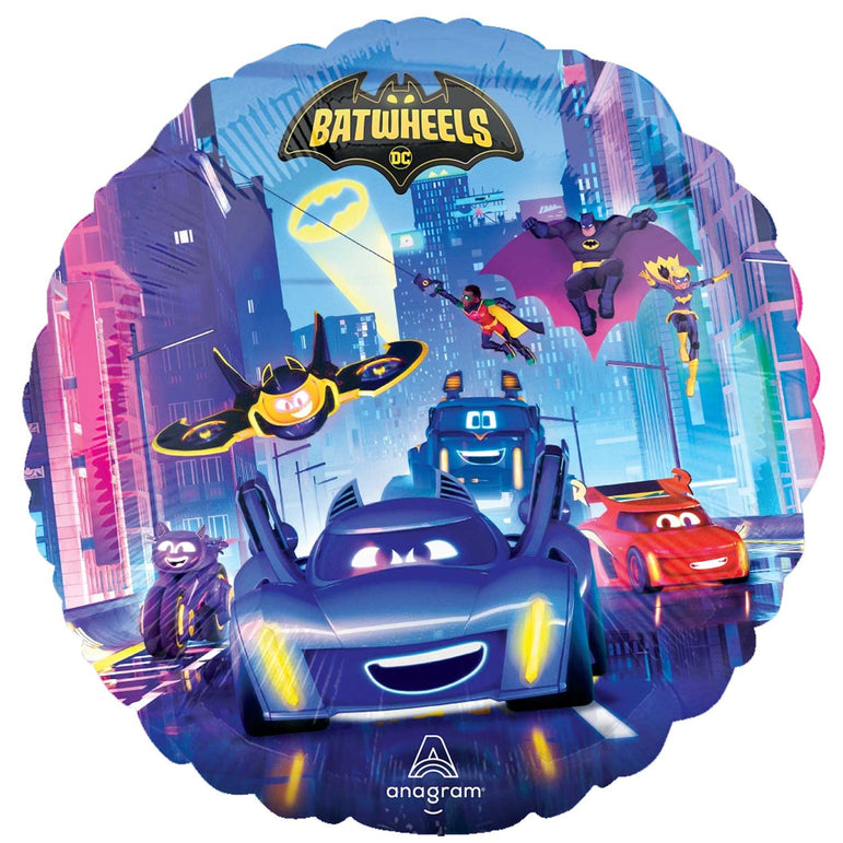 Batwheels Foil Balloons 18-Inch Party Decoration