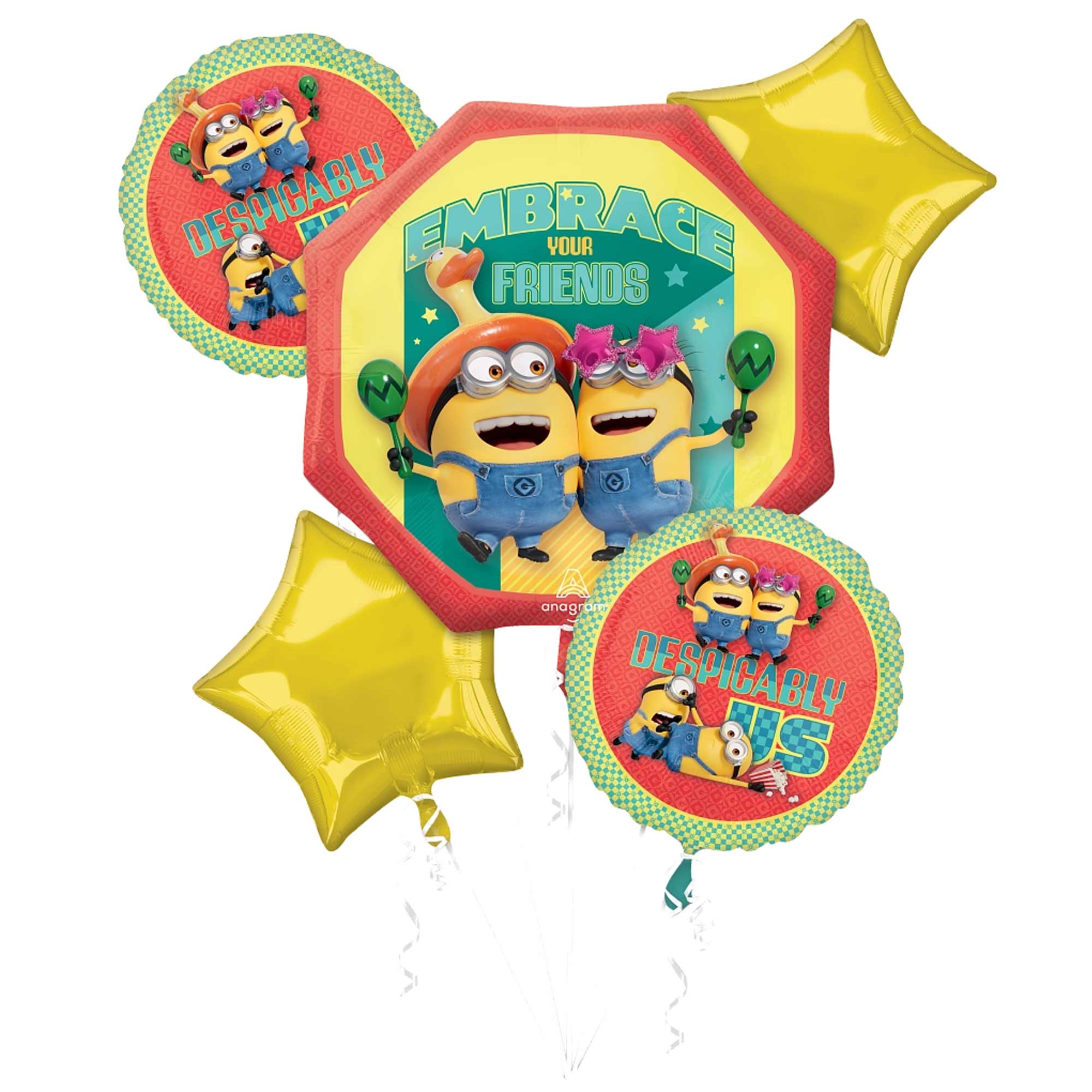 Despicable Me 4 Bouquet 5pcs
