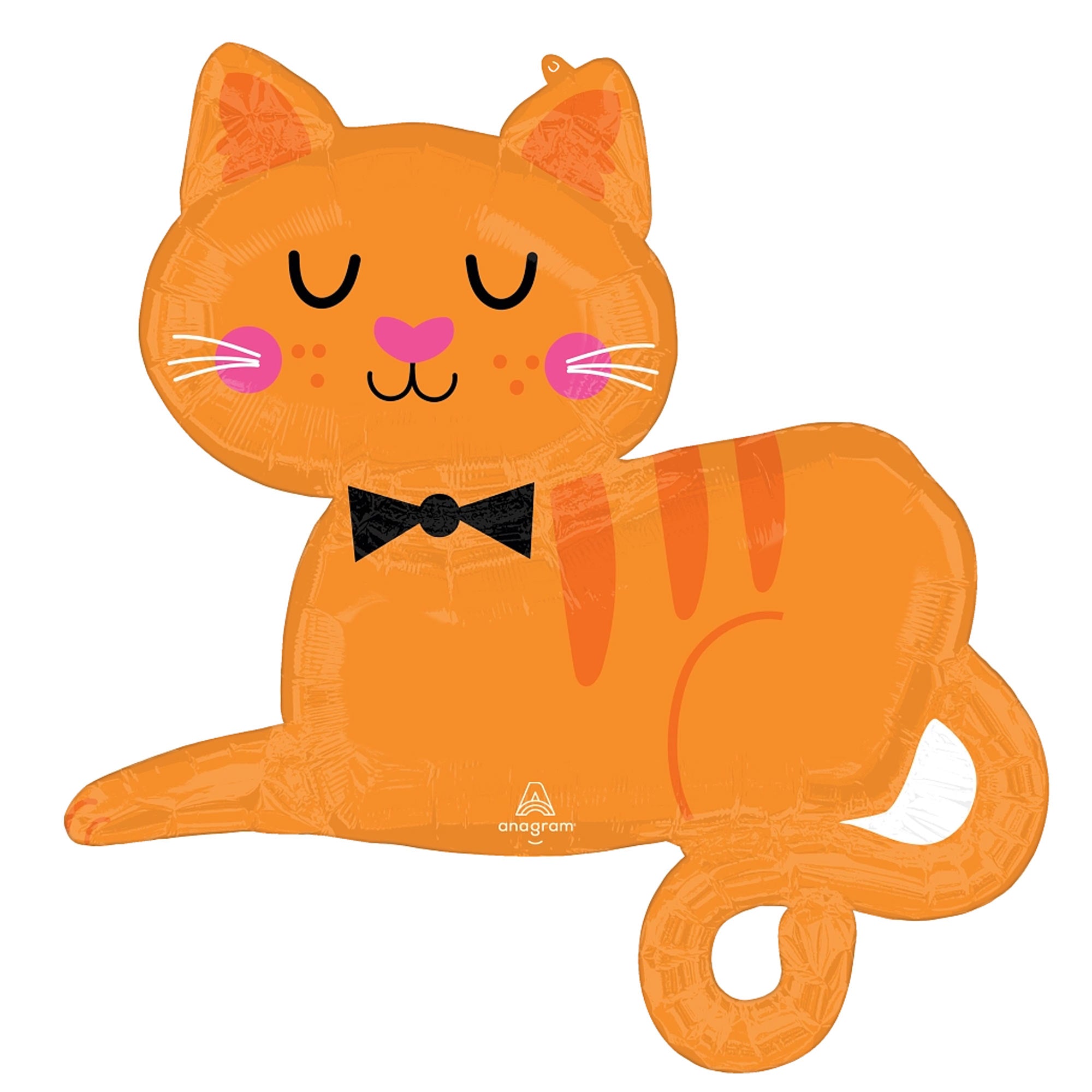 Orange Tabby Cat Supershape Foil Balloon