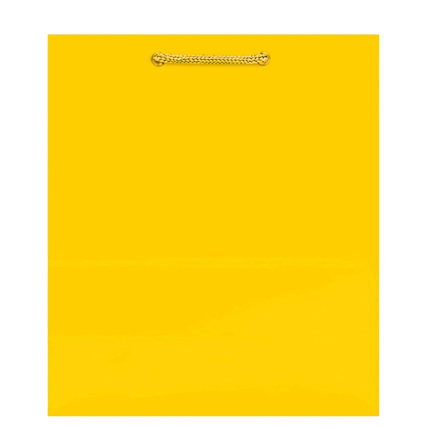 Sunshine Yellow Medium Glossy Bag