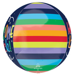 Welcome Back Orbz Balloon 17inX18in