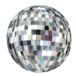 Disco Ball Orbz Balloon 15inx16in
