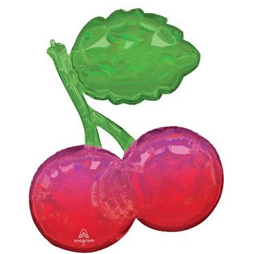Fruity Mix Cherries Iridescent Supershape Balloon