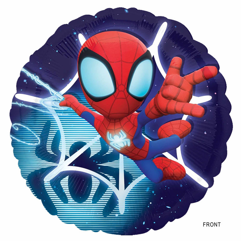 Spidey & His Amazing Friends Round Foil Balloon 18in
