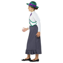 Child Victorian Suffragette Girl Costume