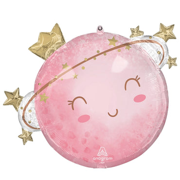 Little Moon Girl Supershapre Foil Balloon
