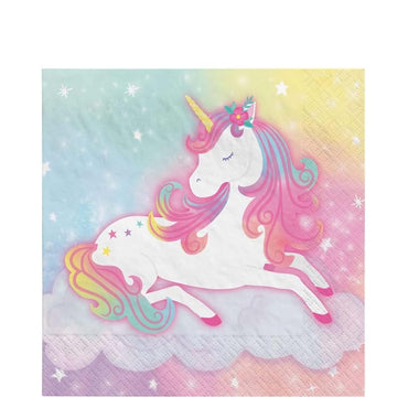 Enchanted Unicorn Beverage Tissues 16pcs