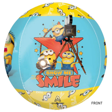 Minions 3 Orbz Foil Balloon 38x40cm