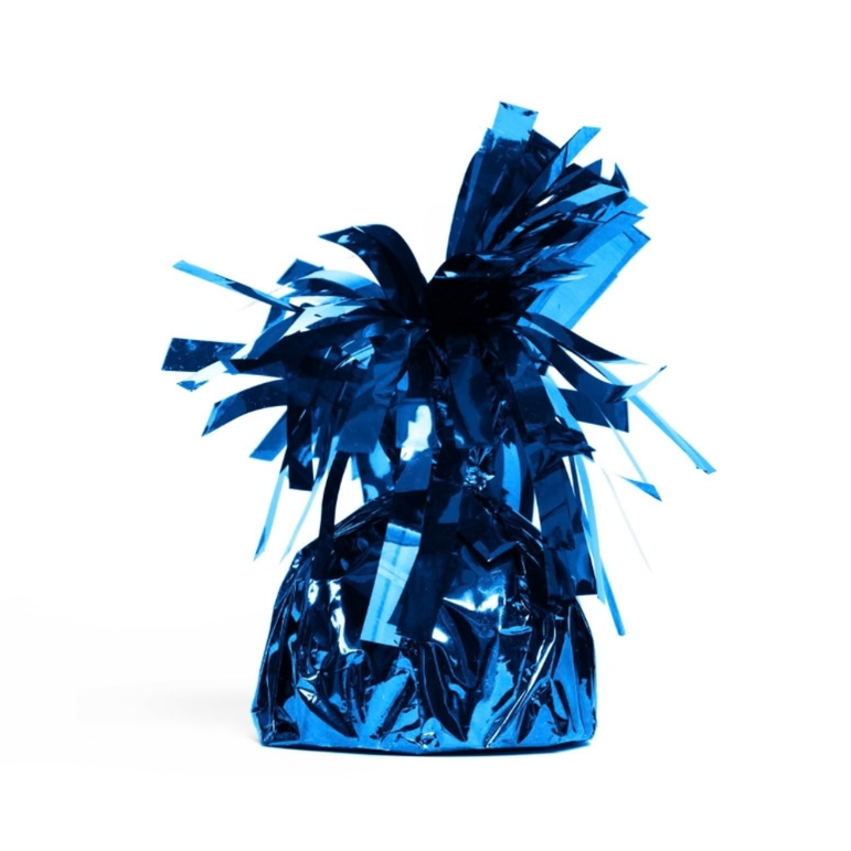 Royal Blue Foil Balloon Weight, 170g