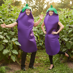 Adult Aubergine Vegetable Dress-Up Costume