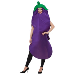 Adult Aubergine Vegetable Dress-Up Costume
