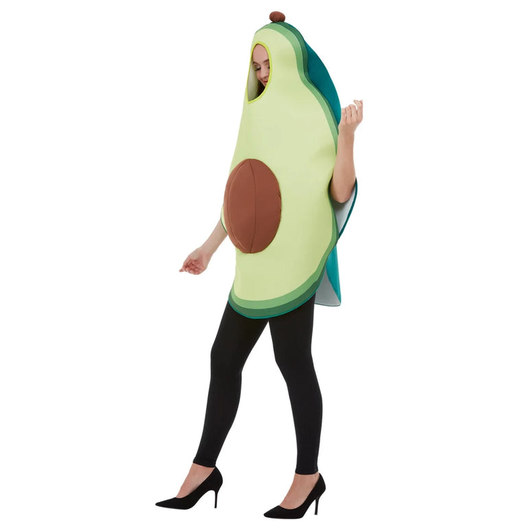 Adult Avocado Fruit Dress-Up Costume