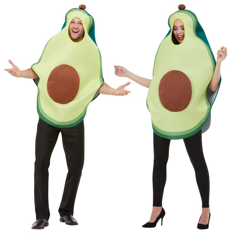 Adult Avocado Fruit Dress-Up Costume