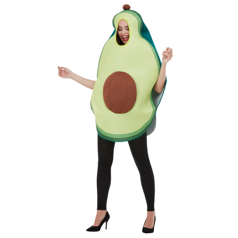 Adult Avocado Fruit Dress-Up Costume