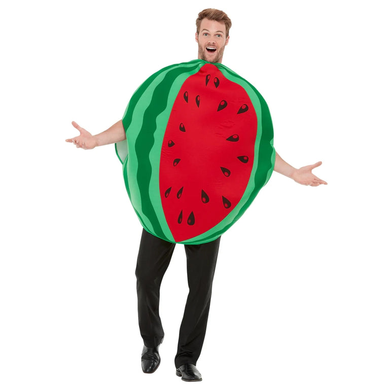 Adult Watermelon Fruit Dress-Up Costume