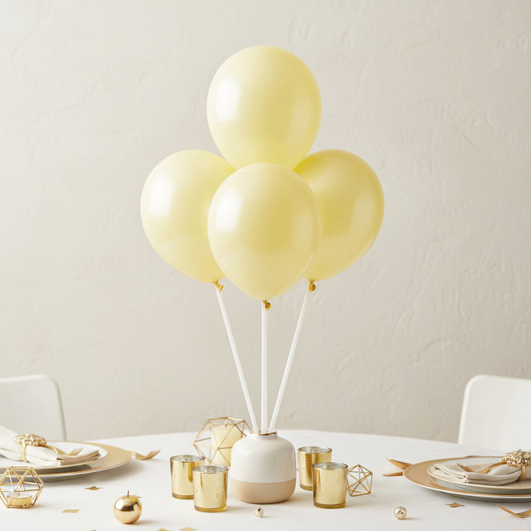 Vanilla Cream Fashion Latex Balloons 5in, 100pcs