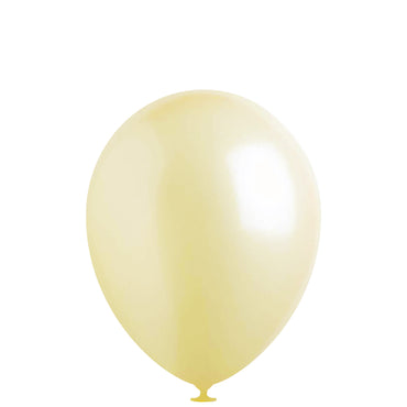Vanilla Cream Fashion Latex Balloons 5in, 100pcs