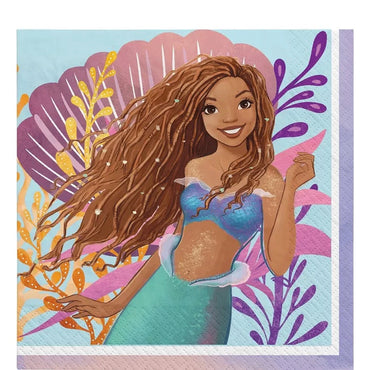 The Little Mermaid Luncheon Napkins 16pcs