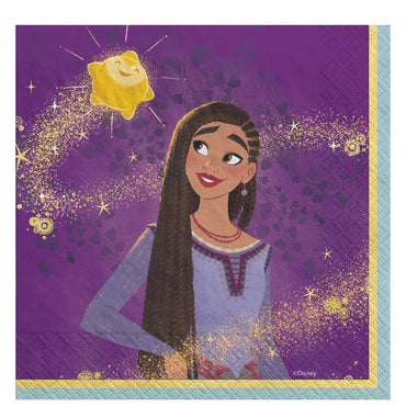 Disney Wish Lunch Tissues 6.5in 16pcs