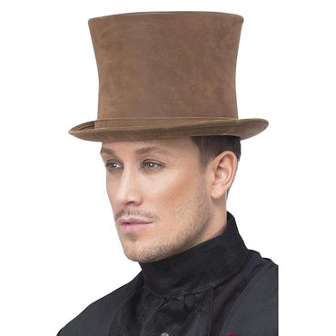 Adult Victorian Authentic Deluxe Top Hat