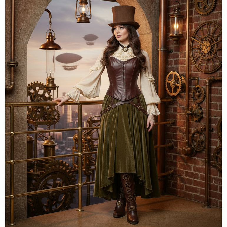Adult Victorian Authentic Deluxe Top Hat
