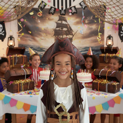 Child Pirate Hat with Dreadlocks