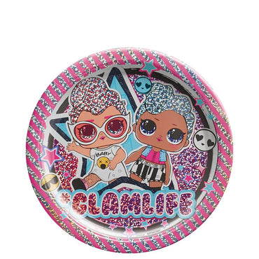 Lol Surprise Together 4Eva! Paper Plates 7in, 8pcs