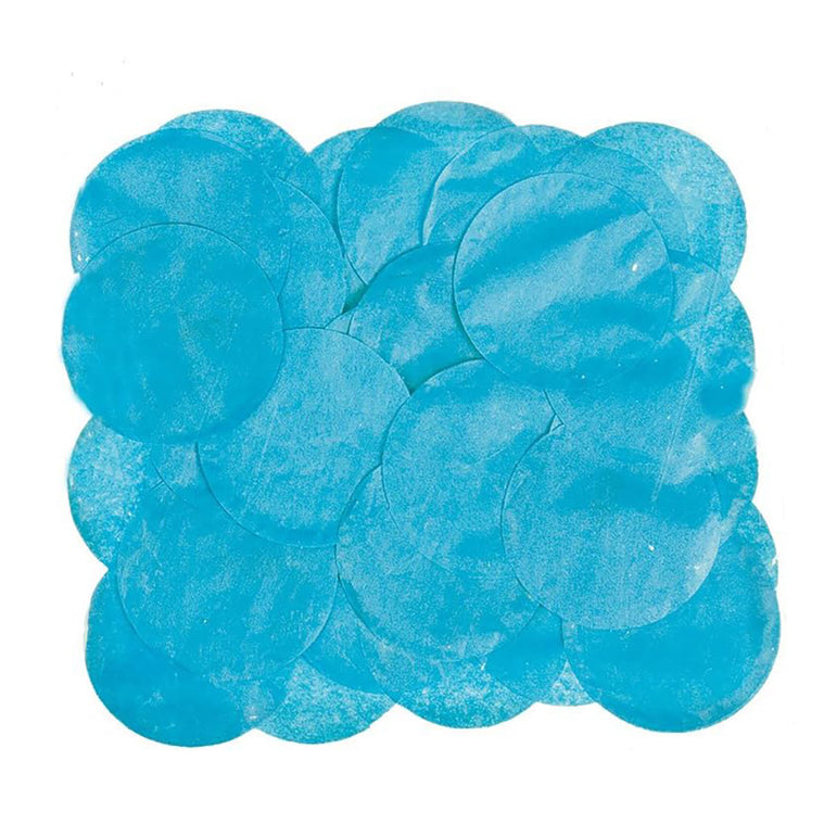 Gender Reveal Black Latex Balloon With Pink & Blue Confetti 24in