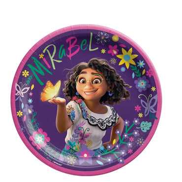 Encanto Round Paper Plates Low Count 9in, 8pcs