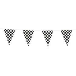 Racing Flag Plastic Bunting, 10m