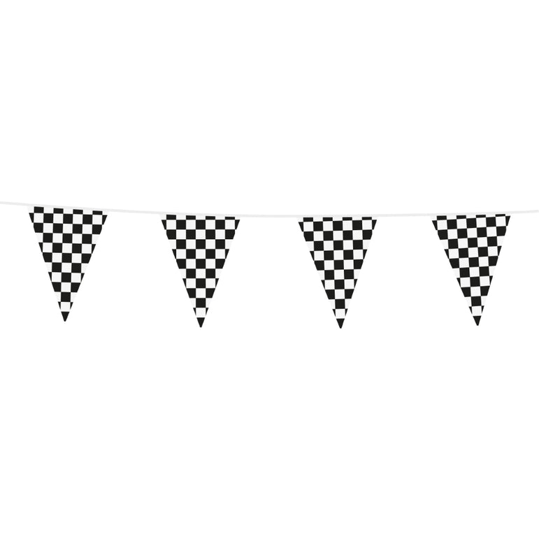Racing Flag Plastic Bunting, 10m