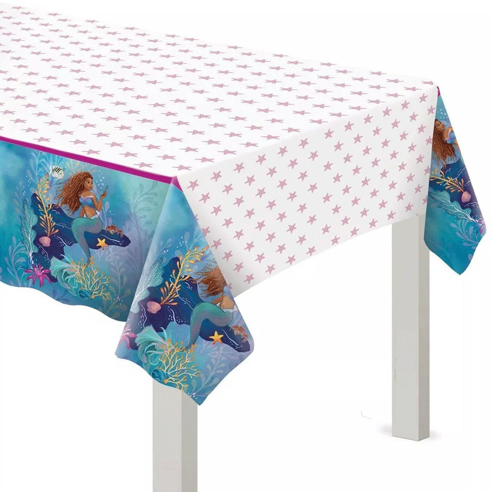 The Little Mermaid Plastic Table Cover