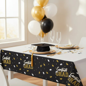Graduation The Best Is Yet to Come Plastic Table Cover 54 in x 102 in