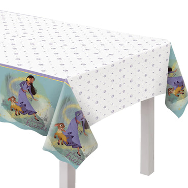 Disney Wish Plastic Table Cover 54in x 96in