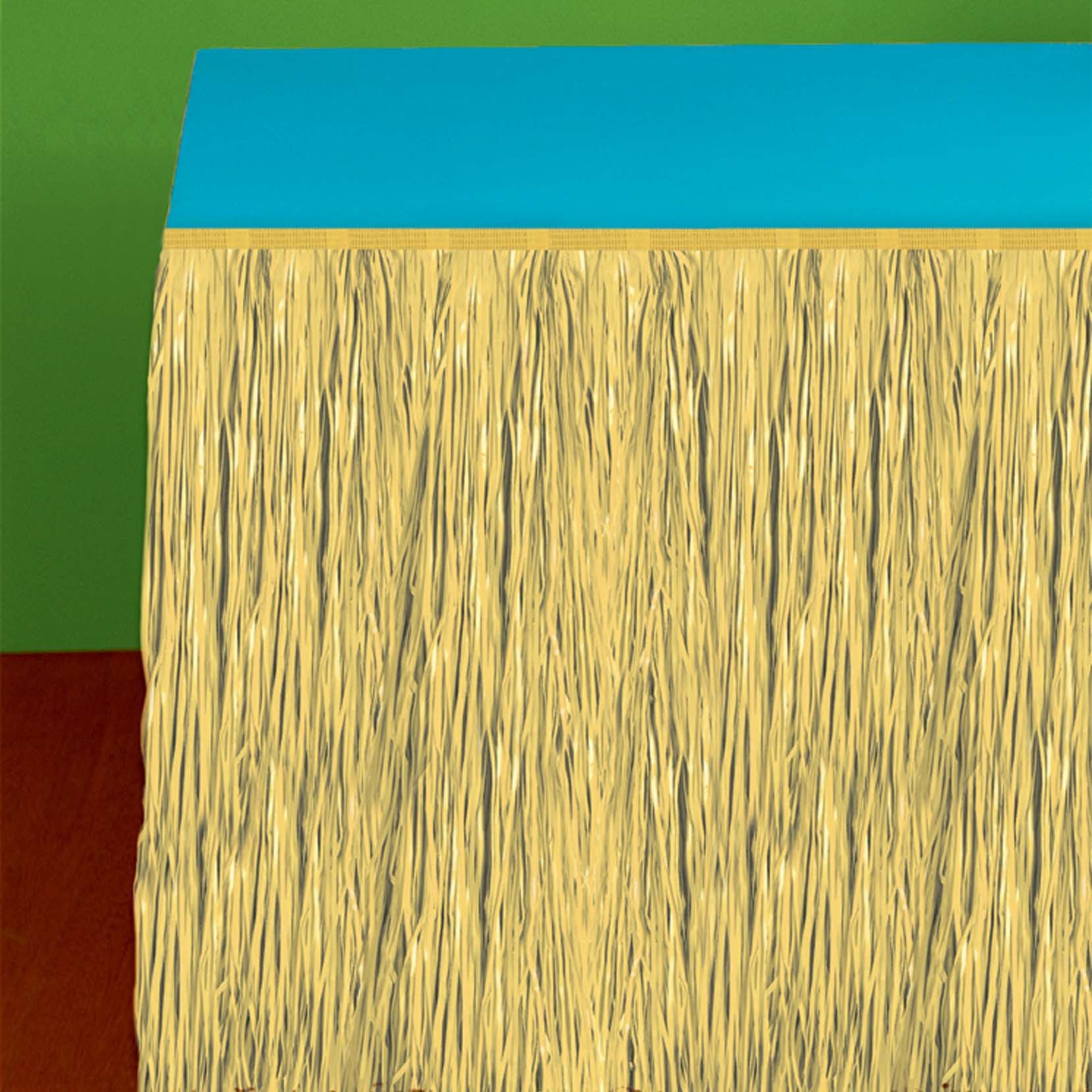 Natural Grass Tableskirt