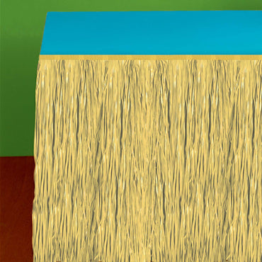 Natural Grass Tableskirt